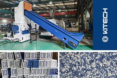 High-Efikasnost plastične drobljenje rastvor: Kitech strojevi AGF serija drob...